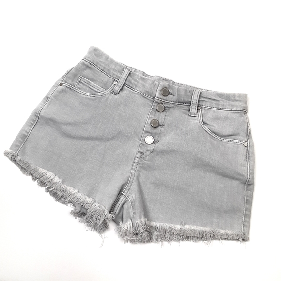 Blank NYC Shorts Blank Nyc Gray Wedge Shorts Poshmark